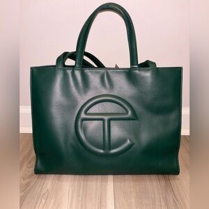 TELFAR Olive Green Medium Shopper